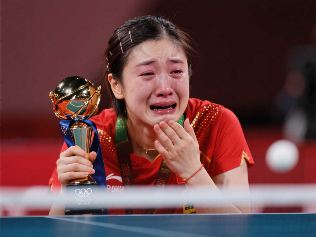 陈梦:巴黎奥运最后一球落泪,强忍情绪告诫自己不能哭